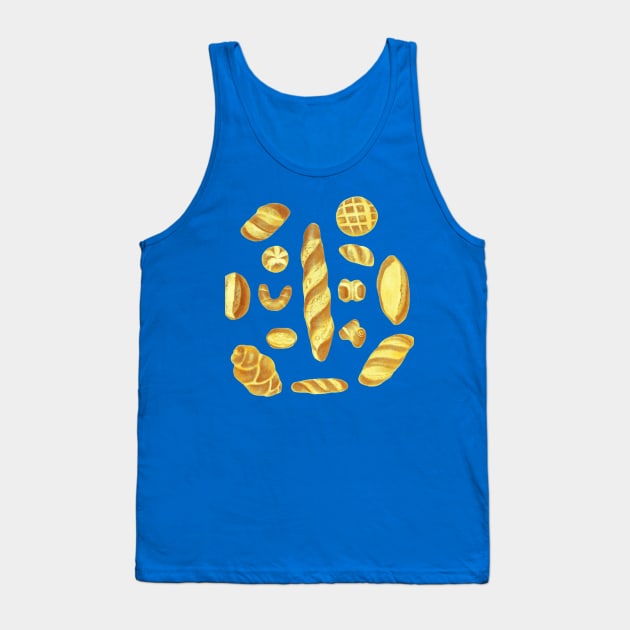 Bread Symphony Tee Daily Bread Loaf Lovers Tank Top by TV Dinners